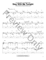 Stay with Me Tonight Guitar and Fretted sheet music cover